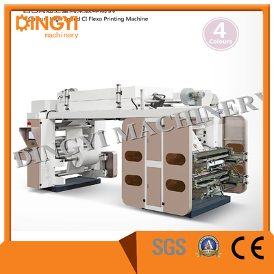 Four Colors High Speed CI Flexo Printing Machine